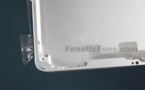 iPad 5 rear housing left